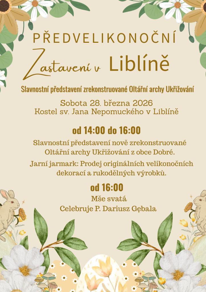 Předvelikonoční setkání v Liblíně